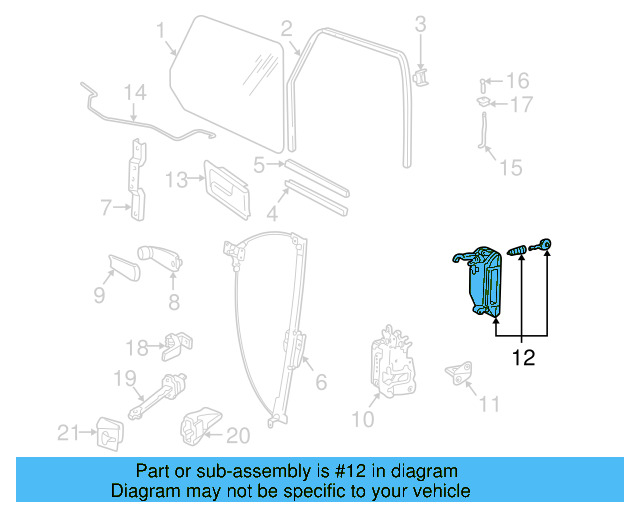 Handle, Outside 701-837-205 - View 5