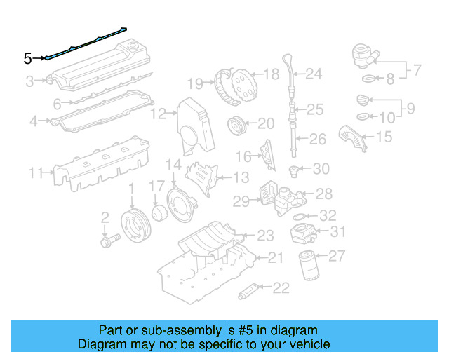 Inner Timing Cover 048-109-173-D - View 10