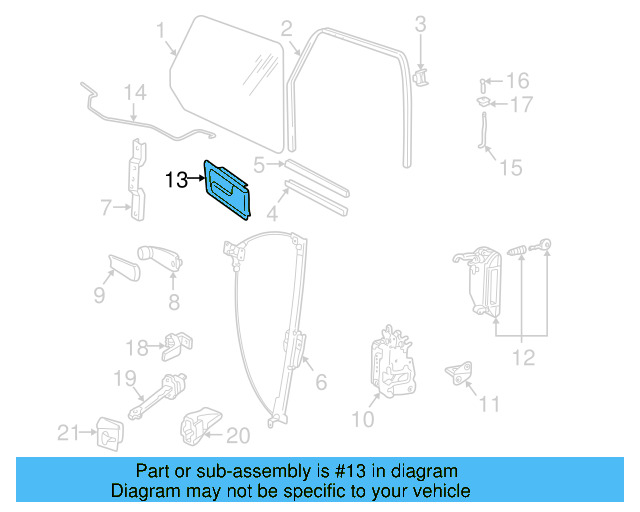Handle, Inside 7D0-837-020-A-28R