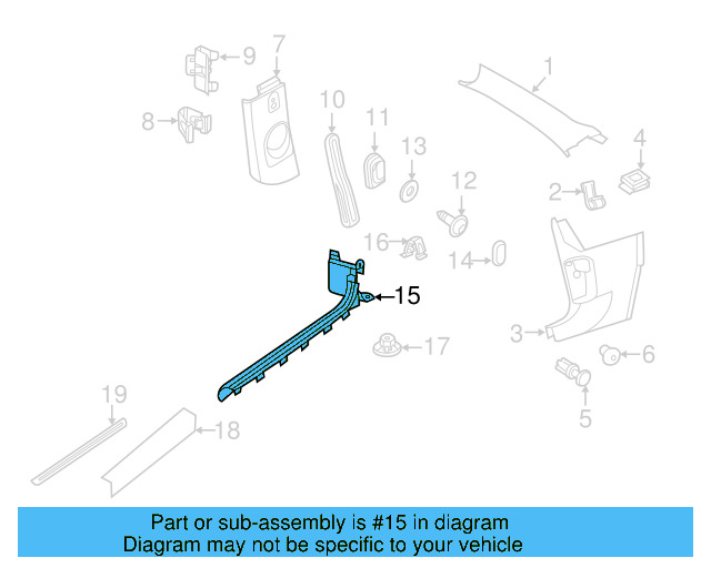 Scuff Plate 5C5-853-372-PX7
