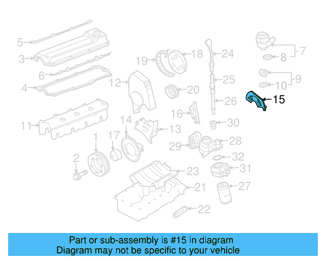 Inner Timing Cover 048-109-173-D - View 8