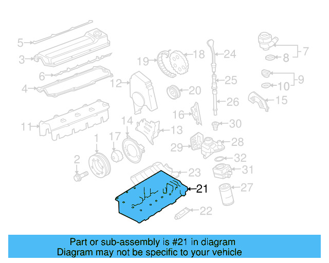 Oil Pan 06A-103-601-T - View 7