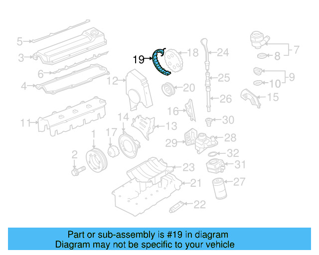 Timing Belt 06A-109-119-D - View 14