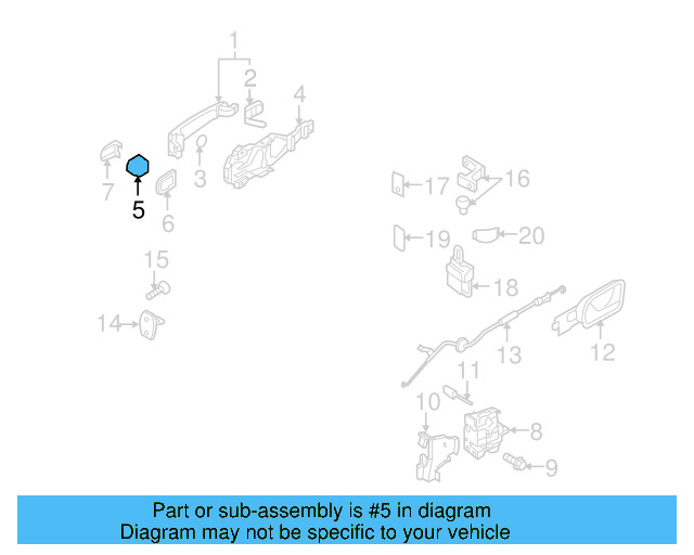 Housing 1K5-839-167 - View 20