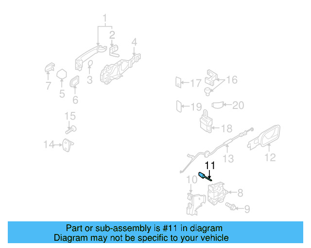 Lock Cable 1J4-839-060-C - View 6