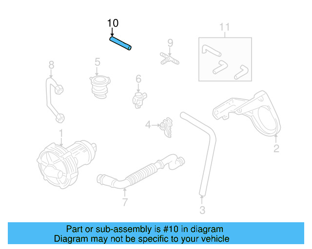 Vacuum Hose N-020-353-27 - View 10
