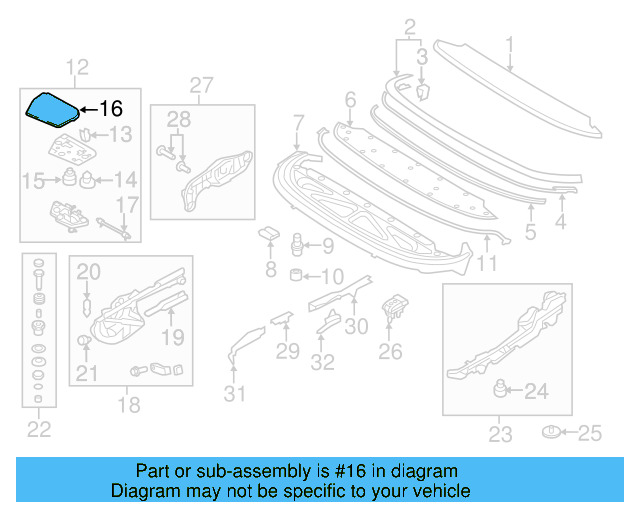 Flap 1Q0-868-432-D-82V - View 9