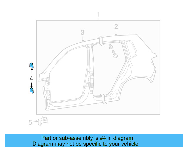 Hinge Plate 1K5-809-693 - View 7