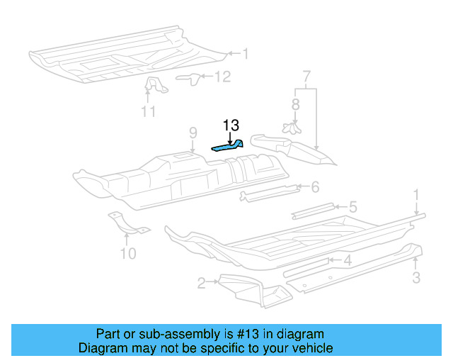 Mount Plate Bracket 1H0-711-355 - View 3