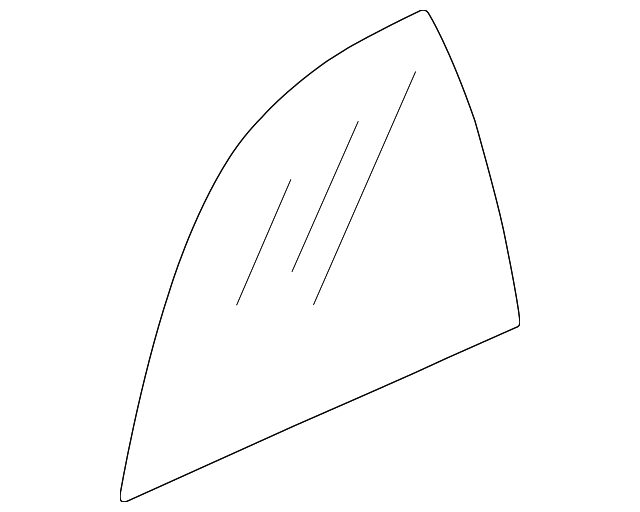 Door Glass 3B4-845-201 - View 5