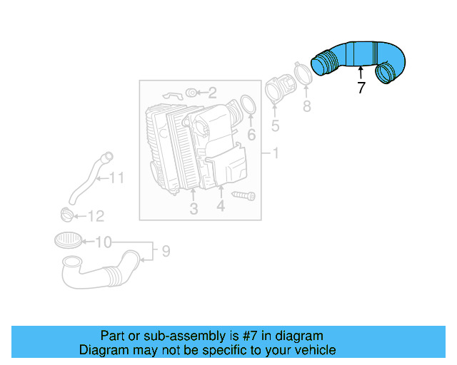 Connector Pipe 7L0-129-684-B - View 5