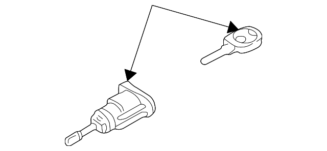 Cylinder & Keys 107-837-167-JG - View 4