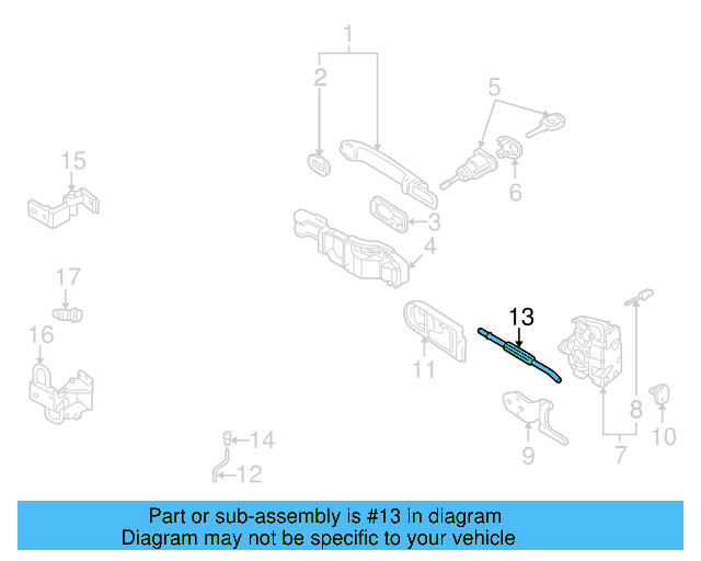 Lock Cable 3U0-837-085 - View 3