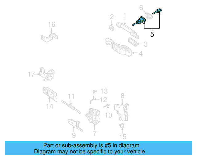 Lock Cylinder 3B0-837-168-E