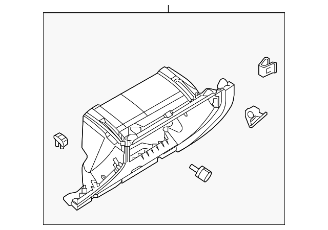 Glove Box Frame 17B-857-101-RM5