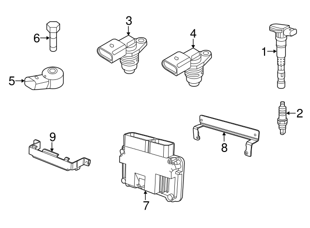 Knock Sensor 030-905-377-D - View 54