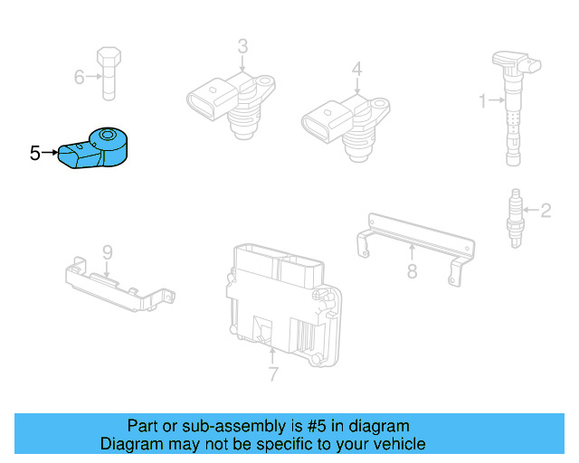 Knock Sensor 030-905-377-D - View 53