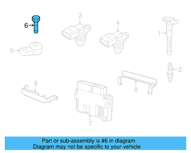 Knock Sensor Bolt N-010-244-26
