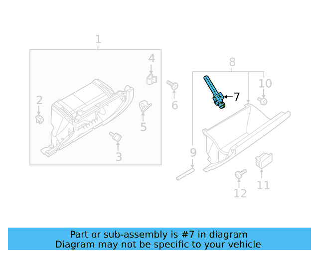 Side Cover Clip 1K0-867-388-A - View 164
