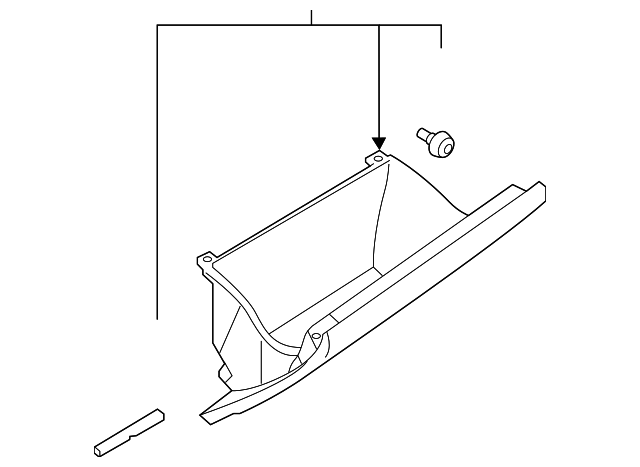 Glove Box Door 17B-857-121-A-RM5