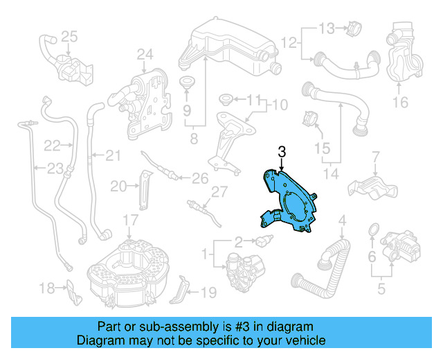 Bracket 04E-131-085-C - View 2
