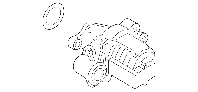 Secondary Air Injection Pump Check Valve 04E-131-097-F