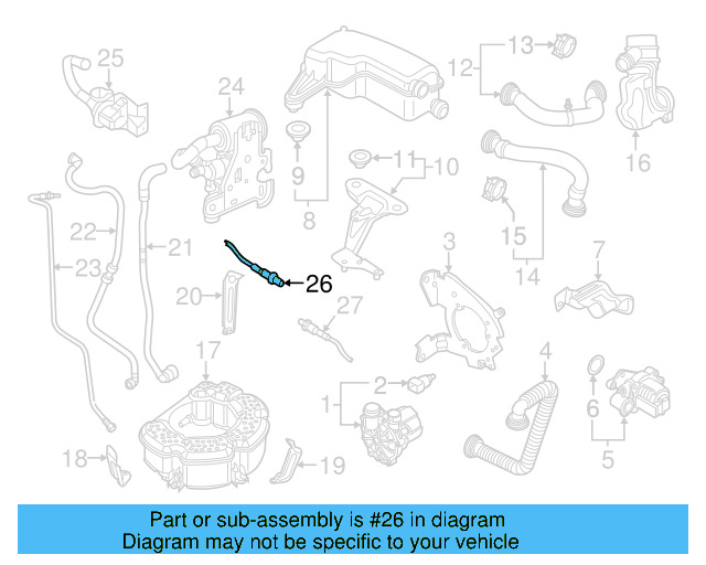 Oxygen Sensor 04E-906-262-G