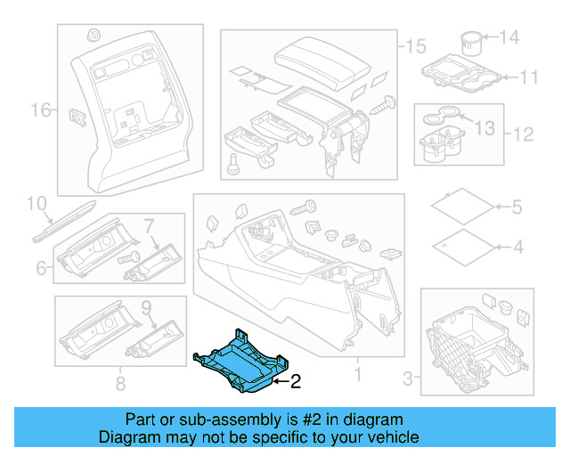 Mount Bracket 7P6-863-233-A - View 2