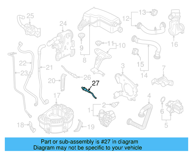 Oxygen Sensor 04E-906-262-H - View 5