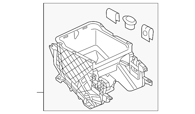 Storage Compartment 7P1-863-071-H-9B9 - View 4