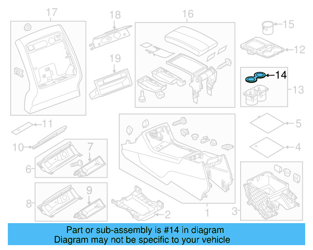 Tray 7P6-864-897-A-BMO - View 4