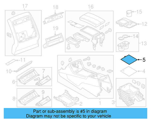 Rear Trim 7P6-864-299-H67