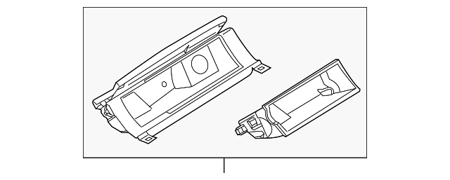 Storage Compartment 7P1-863-071-H-9B9 - View 7