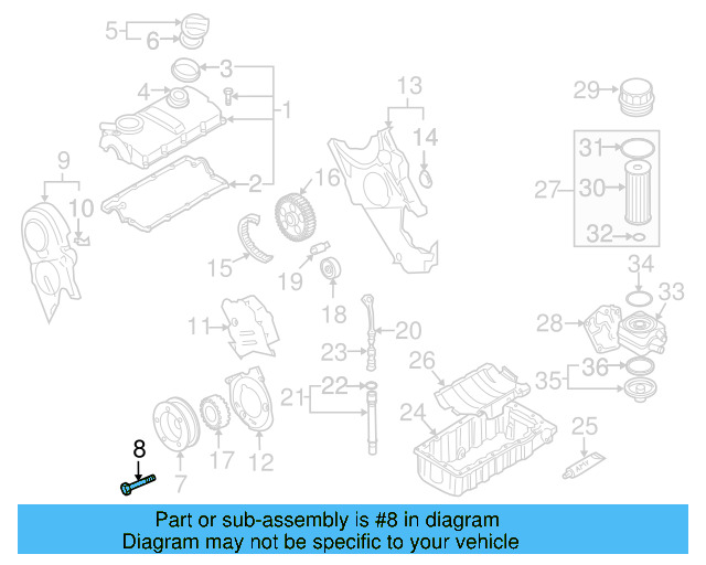 Vibration Damper Bolt WHT-004-573 - View 31