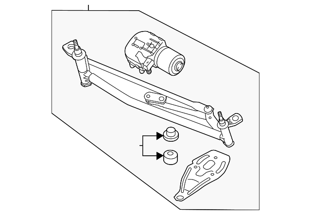 Wiper Motor 3C8-955-023-K - View 4