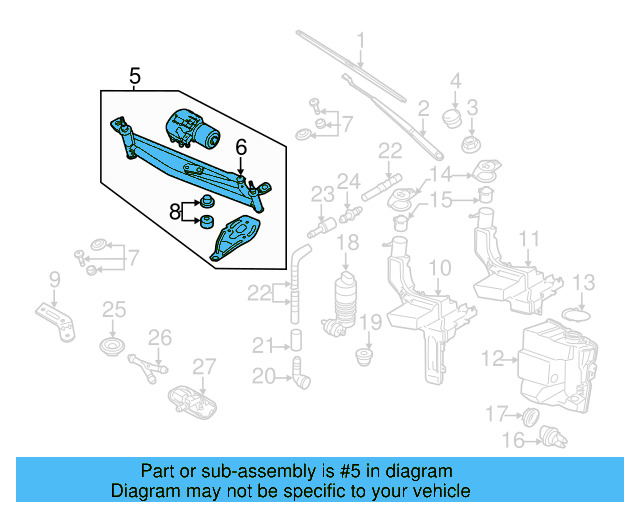 Wiper Motor 3C8-955-023-K - View 3