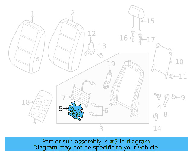 Lumbar Support 5N0-881-880 - View 31
