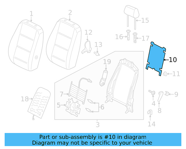 Seat Back Panel 5N0-881-989-D - View 25