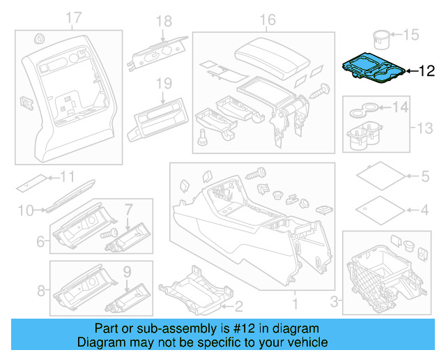Shift Plate 7P1863212AB6BB - View 5