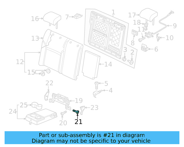 Retaining Bracket Bolt N-906-462-01 - View 25