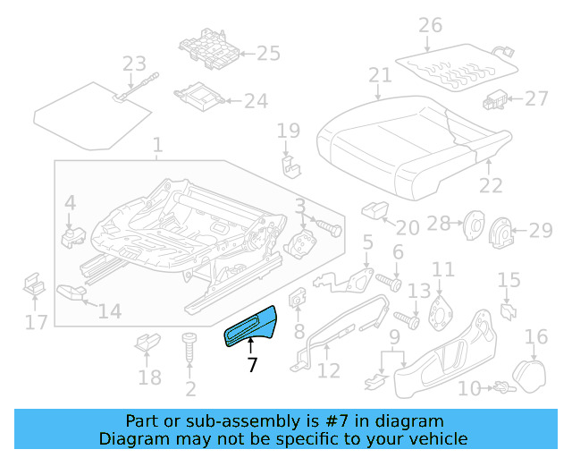 Adjust Handle 5C6-882-252-C-82V - View 14