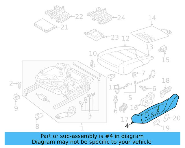 Side Cover 5C6-881-318-G-82V - View 9