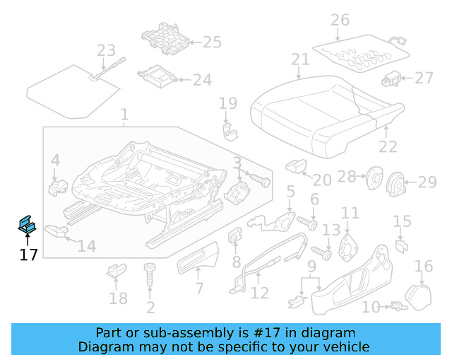 Track End Cover 8E0-881-348-E-9B9 - View 31