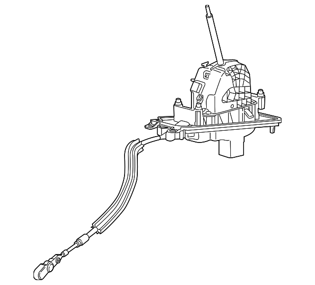 Automatic Transmission Shift Lever 7P1-713-025-F