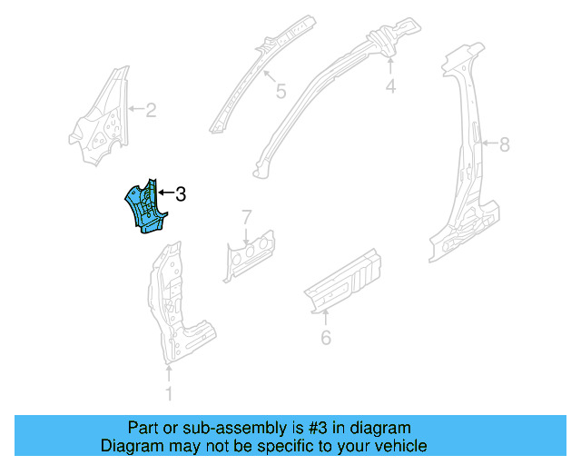 Lower Reinforced 1K0-802-624-C - View 9