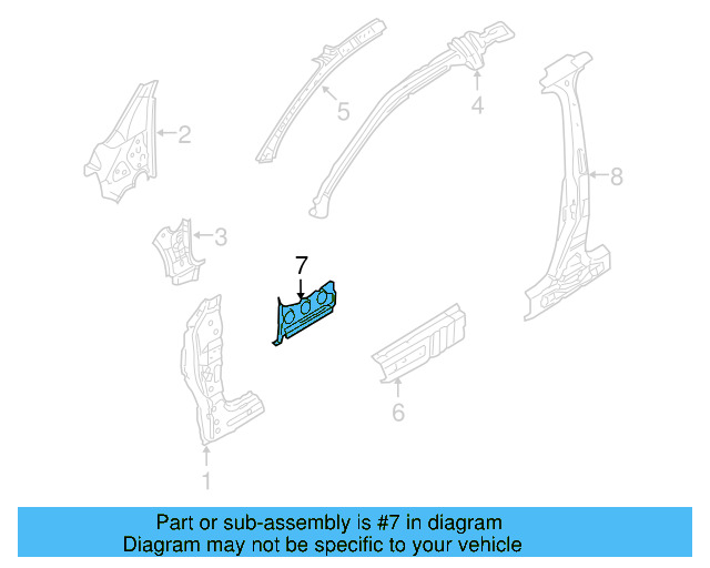 Rocker Reinforced 1K6-810-717-A