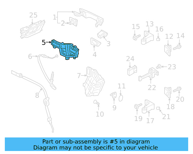 Upper Hinge Mount Bolt N-912-056-02 - View 8