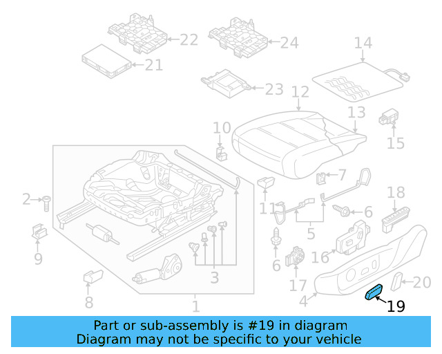 Knob 7P6-959-816-A-QWA - View 8