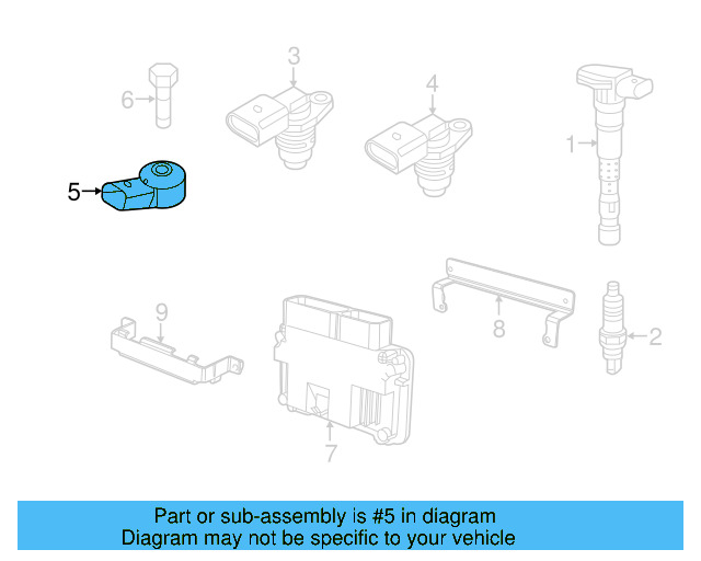 Knock Sensor 030-905-377-D - View 12