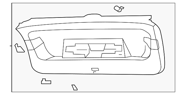 Upper Trim 11A-827-555-C-9B9